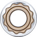 BGS Steckschlüssel-Einsatz Zwölfkant, tief | Antrieb Innenvierkant 12,5 mm (1/2"""") | SW 19 mm | 10686 BGS Steckschlüssel-Einsatz Zwölfkant, tief | Antrieb Innenvierkant 12,5 mm (1/2"""") | SW 19 mm | 10686