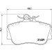BREMBO Bremsklötze VA | MERCEDES C-Klasse 93-01 | P 06 017 BREMBO Bremsklötze VA | MERCEDES C-Klasse 93-01 | P 06 017