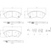 BREMBO Bremsklötze VA | FORD | P 24 225 BREMBO Bremsklötze VA | FORD | P 24 225