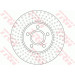 76 481 033 Bremsscheibe VA | VOLVO V40 12 | DF6536