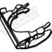 24 / Klemmstück | MERCEDES Vito Kasten 111 CDI 03 | 80513 24 / Klemmstück | MERCEDES Vito Kasten 111 CDI 03 | 80513