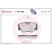 BREMBO Bremsklötze VA | MERCEDES 190, E-Klasse 82-98 | P 50 008 BREMBO Bremsklötze VA | MERCEDES 190, E-Klasse 82-98 | P 50 008