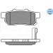 Bremsbelagsatz Honda T. Jazz 02- Mit Sensor | 025 217 3813/W