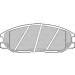 VALEO Bremsbeläge | 598759