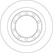 Bremsscheibe Renault P. Mascott | DF4330 Bremsscheibe Renault P. Mascott | DF4330