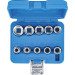BGS Steckschlüssel-Einsatz-Satz Sechskant | Antrieb Innenvierkant 12,5 mm (1/2"""") | Zollgrößen | 10-tlg | 2434 BGS Steckschlüssel-Einsatz-Satz Sechskant | Antrieb Innenvierkant 12,5 mm (1/2"""") | Zollgrößen | 10-tlg | 2434