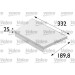 VALEO Innenraumfilter | 698700 VALEO Innenraumfilter | 698700