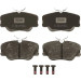 Bremsklötze VA | MERCEDES W201,W124,W126 84 | GDB818 Bremsklötze VA | MERCEDES W201,W124,W126 84 | GDB818