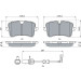 Bremsklötze | AUDI A8 D4 9-18 | 0 986 494 915 Bremsklötze | AUDI A8 D4 9-18 | 0 986 494 915
