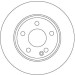 Bremsscheibe Db P. W169/W245 1,5-2,0 04-12 | DF4393 Bremsscheibe Db P. W169/W245 1,5-2,0 04-12 | DF4393