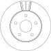 Bremsscheibe Jeep P. Cherokee | DF4170 Bremsscheibe Jeep P. Cherokee | DF4170