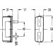 Kennzeichenleuchte verchromt | für Anbau, exkl. C5W Lampe | 2KA 997 011-011 Kennzeichenleuchte verchromt | für Anbau, exkl. C5W Lampe | 2KA 997 011-011