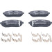 Bremsbelagsatz Hyundai P. I10/I20 1,0-1,2 08-14 | 13.0460-5776.2 Bremsbelagsatz Hyundai P. I10/I20 1,0-1,2 08-14 | 13.0460-5776.2