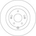 80 482 033 Bremsscheibe HA | HYUNDAI Santa Fe 06 | DF6690