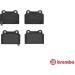 BREMBO Bremsklötze HA | MITSUBISHI Lancer EVO 08 | P 54 052 BREMBO Bremsklötze HA | MITSUBISHI Lancer EVO 08 | P 54 052