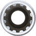 BGS Steckschlüssel-Einsatz Gear Lock, tief | Antrieb Innenvierkant 6,3 mm (1/4"""") | SW 9 mm | 10159 BGS Steckschlüssel-Einsatz Gear Lock, tief | Antrieb Innenvierkant 6,3 mm (1/4"""") | SW 9 mm | 10159