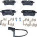 Bremsbelagsatz Porsche T. Macan 2.0-3.6 14- Keramik | 13.0470-2770.2 Bremsbelagsatz Porsche T. Macan 2.0-3.6 14- Keramik | 13.0470-2770.2