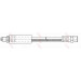 Bremsschlauch HA | AUDI 80,100,A6,200,V8 84 | PHB238 Bremsschlauch HA | AUDI 80,100,A6,200,V8 84 | PHB238