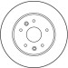 Bremsscheibe Renault T. Laguna | DF1029 Bremsscheibe Renault T. Laguna | DF1029