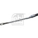 FEBI BILSTEIN Handbremsseil Seilzug Festellbremse 01657
