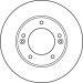Bremsscheibe Kia P. Sorento 2.5 Crdi 02 TRW SINGLE DF6081S