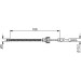 Handbremsseil | FORD Fiesta 6 08 | 1987482875 Handbremsseil | FORD Fiesta 6 08 | 1987482875