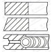 GOETZE ENGINE Kolbenringsatz 08-435700-00