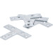 BGS T-Winkel | 70 x 50 x 16 mm | 4-tlg | 80927 BGS T-Winkel | 70 x 50 x 16 mm | 4-tlg | 80927