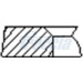 FRECCIA Kolbenring FR10-384300 FRECCIA Kolbenring FR10-384300