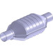 91 / Universal Katalysator | Benziner-1.6lod.87KW in/out 50mm | 66940 91 / Universal Katalysator | Benziner-1.6lod.87KW in/out 50mm | 66940