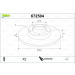 VALEO Bremsscheibe 672504