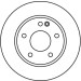 Bremsscheibe Db P. W168 A-Klasse | DF4034