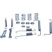 391-0629 Montagesatz f.Bremsbacken | OPEL Ascona,Kadett 78 | 105-0629 391-0629 Montagesatz f.Bremsbacken | OPEL Ascona,Kadett 78 | 105-0629