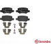 BREMBO Bremsklötze HA | MERCEDES A-Klasse, Vaneo 97-05 | P 50 058 BREMBO Bremsklötze HA | MERCEDES A-Klasse, Vaneo 97-05 | P 50 058