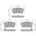 Bremsbelag | HYUNDAI ix35,Tucson 09 | 0 986 460 076 Bremsbelag | HYUNDAI ix35,Tucson 09 | 0 986 460 076