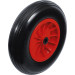 BGS Schubkarrenrad | PU, rot/schwarz | 400 mm | 80655 BGS Schubkarrenrad | PU, rot/schwarz | 400 mm | 80655