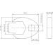 BGS Hahnenfußschlüssel | Antrieb Innenvierkant 12,5 mm (1/2"""") | SW 28 mm | 1757-28