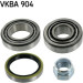 Radlagersatz HA | MAZDA 626 GC 82-87 | VKBA 904 Radlagersatz HA | MAZDA 626 GC 82-87 | VKBA 904