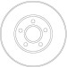 Bremsscheibe Ford P. Transit 02 | DF4277 Bremsscheibe Ford P. Transit 02 | DF4277