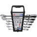 BGS Ratschenring-Maulschlüssel-Satz | flexible Köpfe | SW 8 - 19 mm | 6-tlg | 30004 BGS Ratschenring-Maulschlüssel-Satz | flexible Köpfe | SW 8 - 19 mm | 6-tlg | 30004