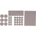 BGS Filzgleiter-Satz | beige | 38-tlg | 80715 BGS Filzgleiter-Satz | beige | 38-tlg | 80715