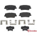 BREMBO Bremsklötze HA | HYUNDAI Santa Fe, Genesis 08 | P 30 081 BREMBO Bremsklötze HA | HYUNDAI Santa Fe, Genesis 08 | P 30 081