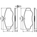 Bremsklötze | LAND ROVER | 0 986 424 565 Bremsklötze | LAND ROVER | 0 986 424 565