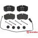 BREMBO Bremsklötze HA | FORD Transit 06-14 | P 24 084 BREMBO Bremsklötze HA | FORD Transit 06-14 | P 24 084