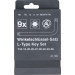 BGS Winkelschlüssel-Satz T-Profil (für Torx) T10 - T50 9-tlg BGS Do it yourself 7959