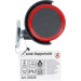 BGS Lenk-Doppelrolle | rot/schwarz | 50 mm | 80336 BGS Lenk-Doppelrolle | rot/schwarz | 50 mm | 80336