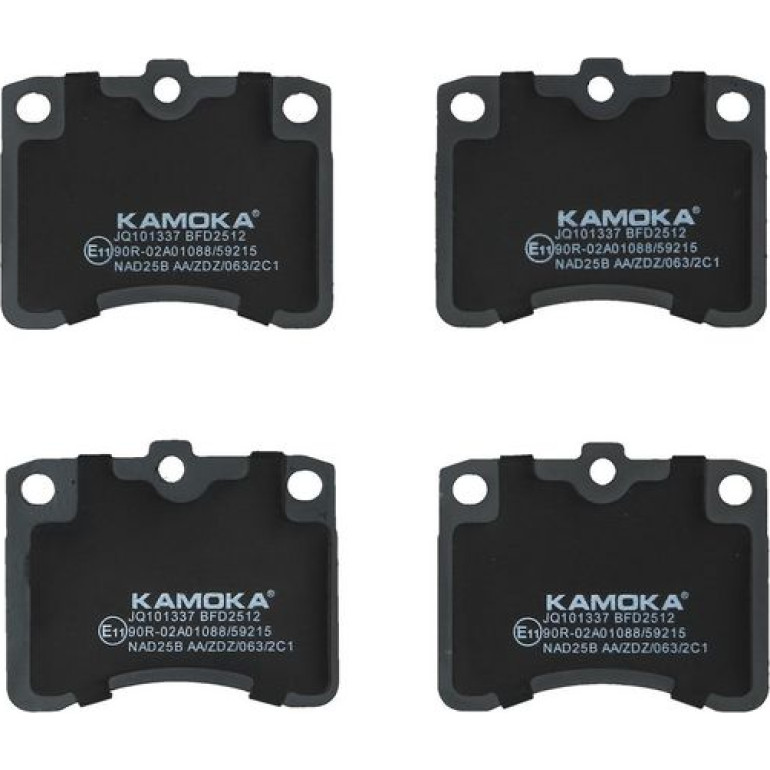 KAMOKA Bremsbelagsatz, Scheibenbremse JQ101337 KAMOKA Bremsbelagsatz, Scheibenbremse JQ101337