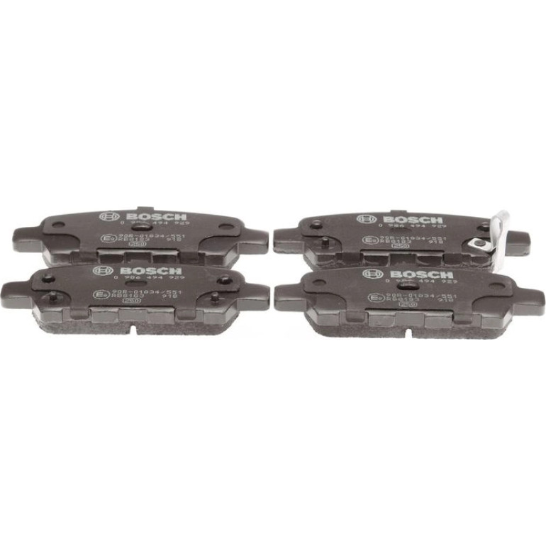 Bosch Bremsbelagsatz 0 986 494 929 Bosch Bremsbelagsatz 0 986 494 929