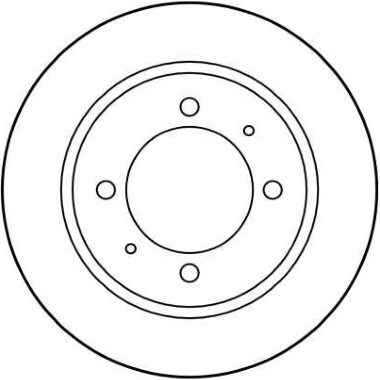 Bremsscheibe Volvo T. S40/V40 DF2784 Bremsscheibe Volvo T. S40/V40 DF2784