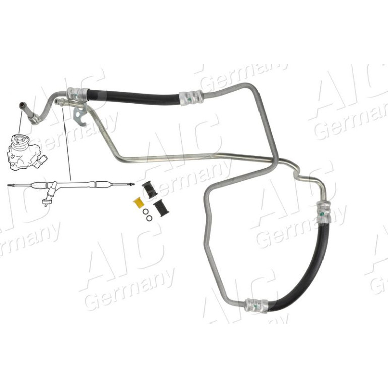 Hydraulikschlauch, Lenkung 58646 Hydraulikschlauch, Lenkung 58646